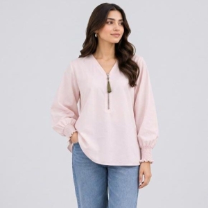 Pink Cotton Shirt.