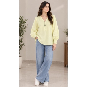 Yellow Cotton Shirt